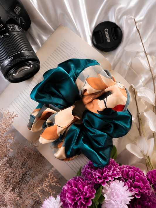 Jade Mirage Luxe XL Scrunchie