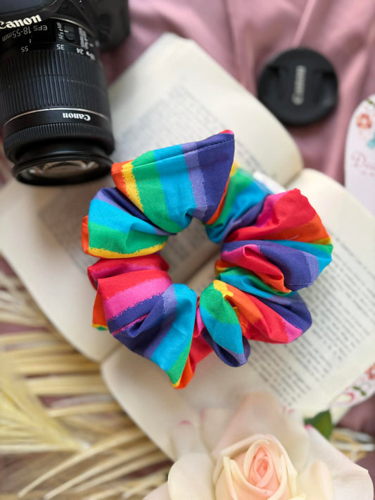 Rainbow Pop XL Scrunchie