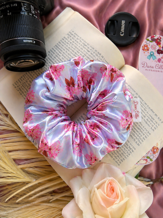 Sakura Silk Satin XL Scrunchie